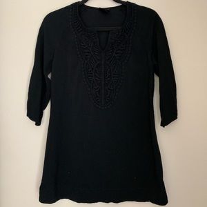 Black Tunic with Lace detail